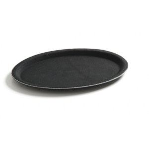 Plateau de Service Ovale Fibre de Verre - 200 x 265 mm