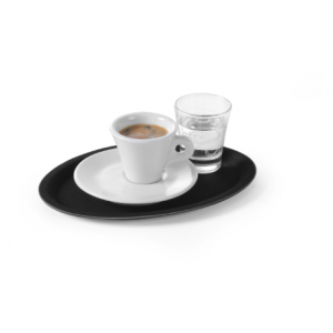 Plateau de Service Ovale Fibre de Verre - 210 x 290 mm