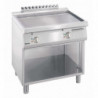 Glatter Snackplatte Breite 800 mm - Gas