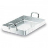 Fixed Handle Roasting Pan - Chef Aluminum - 55 x 37 cm