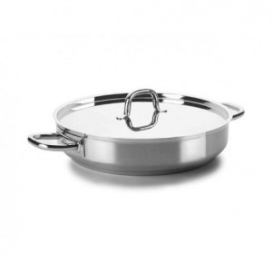 Plat Rond Professionnel Avec Couvercle - Chef Luxe - ø 36 cm