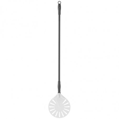 Perforated Round Pizza Peel - 1200 x 230 mm