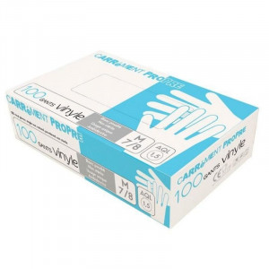 Vinyl Gloves Size M - Pack of 100