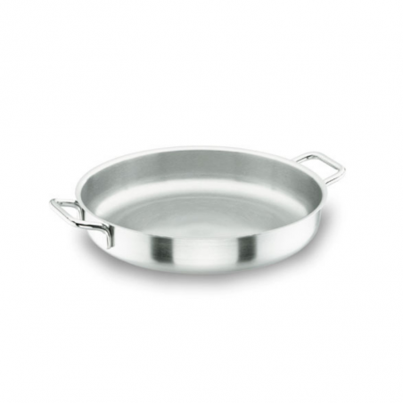 Runder Profi-Bratenteller ohne Deckel - Chef Luxe von der Marke Lacor - ⌀ 36 cm