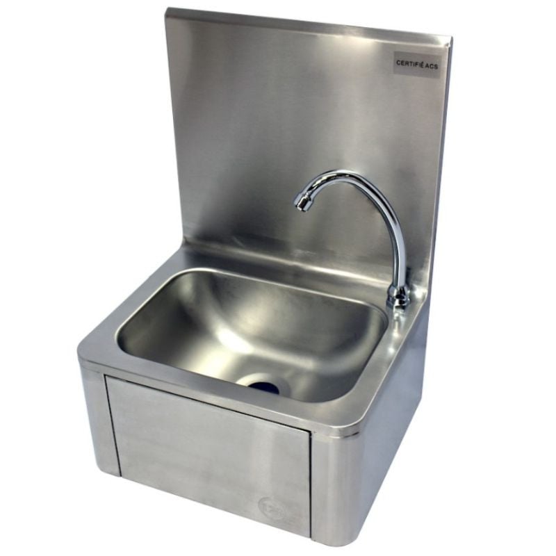 Oberschenkelgesteuertes Handwaschbecken Oberschenkelgesteuertes Handwaschbecken