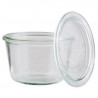 Weck Glass Jar with Lid - 370 ml - Set of 3