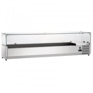 Countertop Salad Bar - 8 x GN 1/4