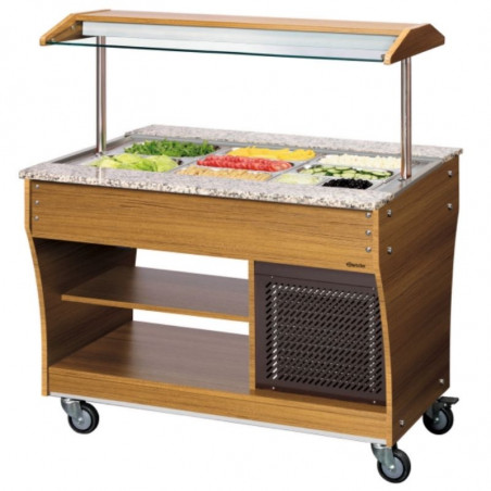 Buffet/Salatbar gekühlt - 3 x GN 1/1