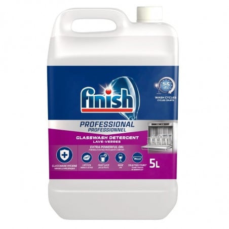 Degreasing Liquid for Automatic Glasswasher - 5 L - Finish