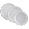 Round Bagasse Plate - 230 x 20.6 mm - Pack of 50