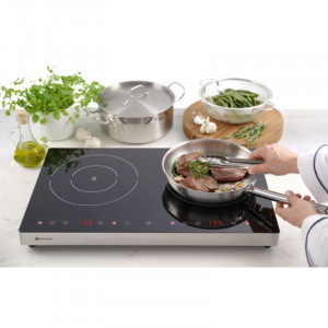 Double Induction Cooking Hob - 3500 W - HENDI