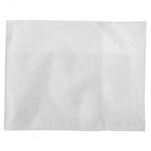 Serviettes Blanches Simple Epaisseur 1 Pli 90 x 120 mm - Lot de 6000 - FourniResto - Fourniresto