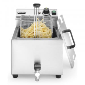 Mastercook Profil Line Fritteuse mit Ablasshahn - 8 L