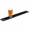 PVC-Bar-Matte 59 cm Schwarz — Abtropfgestell Theke CHR