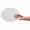 Perforated Pizza Plate Ø 250 mm Aluminum — Dynasteel