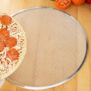Perforated Pizza Plate Ø 350 mm Aluminum — Pro