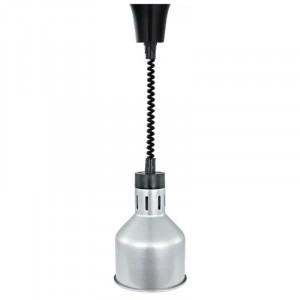 Pro Heizlampe 250 W Ø 175 mm Edelstahloptik