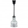 Pro Heizlampe 250 W Ø 175 mm Edelstahloptik