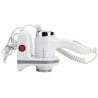 Wall-Mounted Hair Dryer 1100 W White ABS | Hotel & CHR