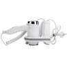 Wall-Mounted Hair Dryer 1100 W White ABS | Hotel & CHR