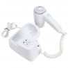 Wall-Mounted Hair Dryer 1100 W White — Hotel & Spa