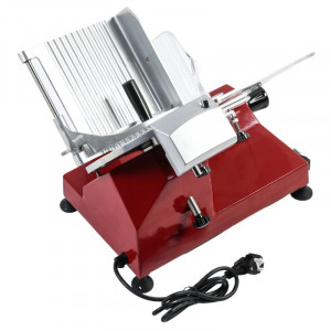 Professional Red Gravity Ham Slicer 250 mm - Dynasteel