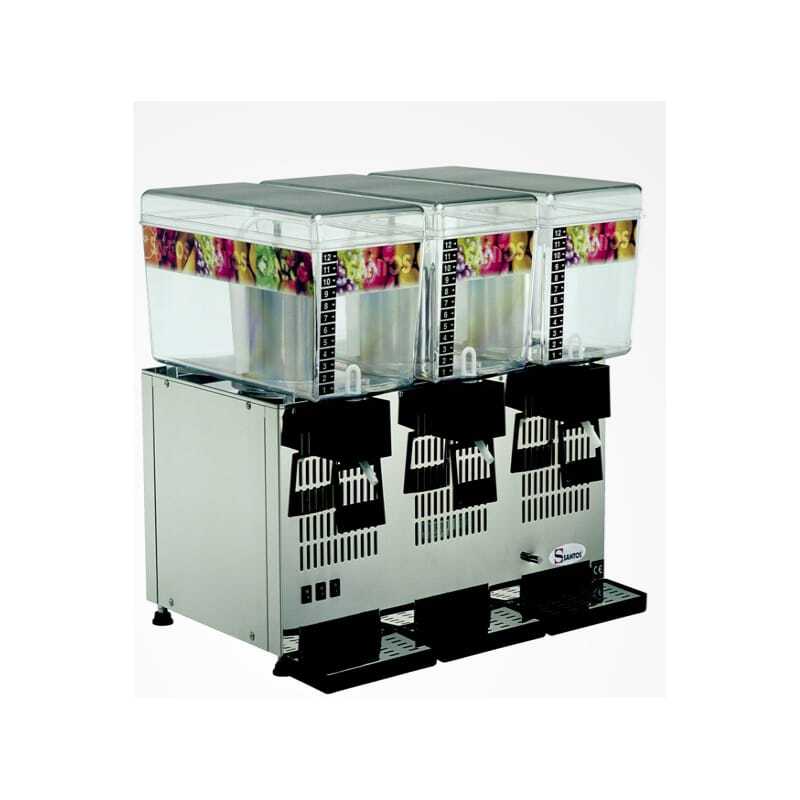 Refrigerated Beverage Dispenser - 3x12 Liters - Refurbished