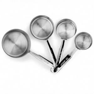 Set de 4 Casseroles Doseur en Inox - Pujadas