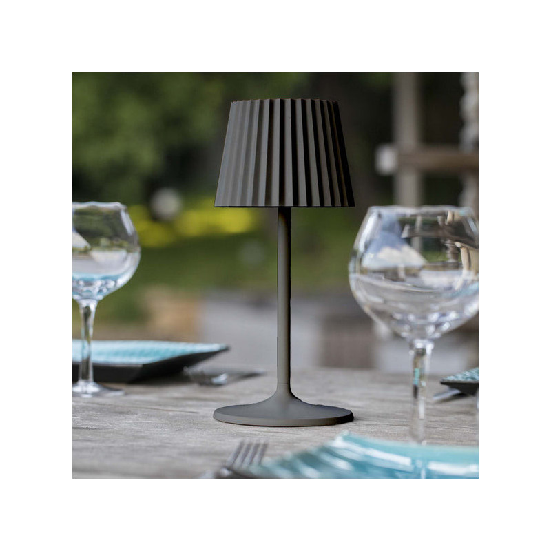 Lampe de Table Touch LED - Abby Noir - Lumisky