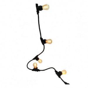 Verbindbare Außen-Lichterkette mit Filament-Glühbirne - Link Me Light - Lumisky