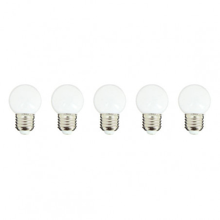 White Bulb - Party Bulb White - Set of 5 - Lumisky