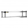 Shelf to be fixed for Stainless Steel Table - L 1800 mm - H 400 mm