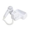 Wall-Mounted Hair Dryer 1100 W White — Hotel & Spa