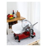 Gravity Ham Slicer Ø 220 mm 120 W Red