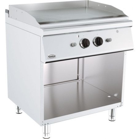 Gasgrillplatte Chrom auf Schrank - Serie 700 - 800 mm - CombiSteel