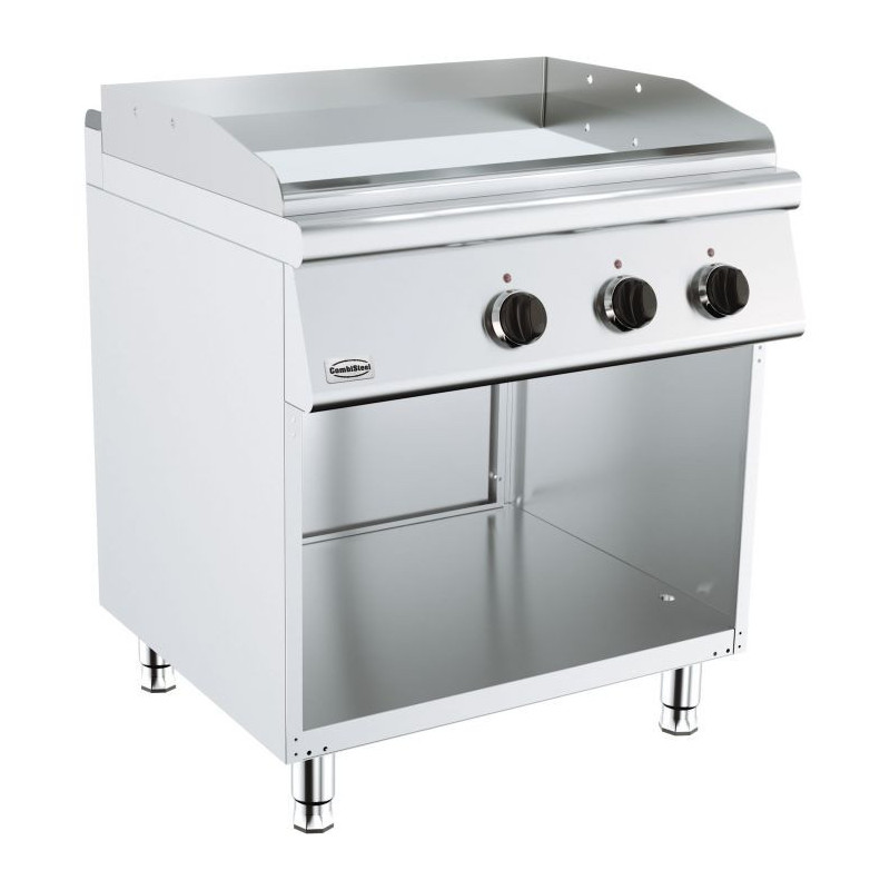 Electric Chrome Plancha on Chest - Series 700 - 800 mm - CombiSteel