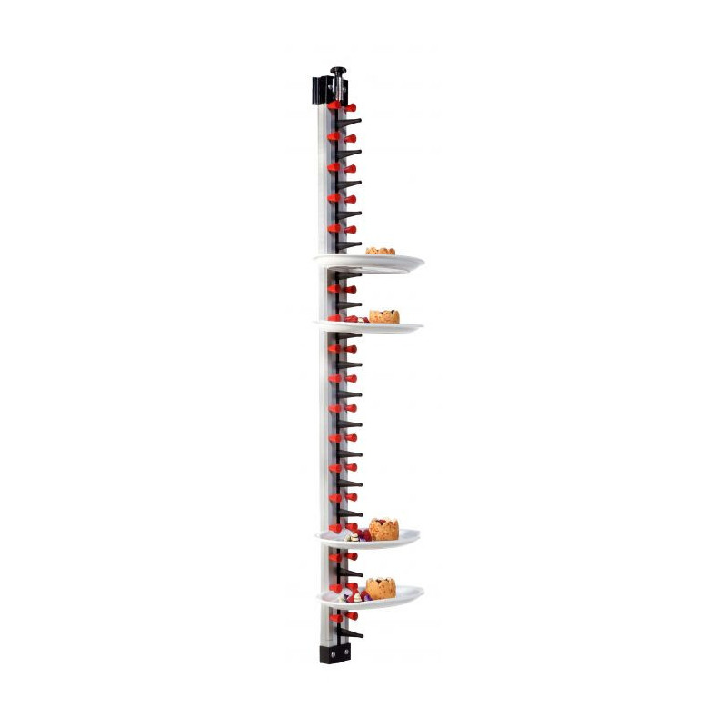 Wall Plate Rack - 18 Levels - CombiSteel