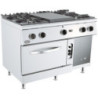 Professional Stove 700 - 4 Burners and Gas Oven - CombiSteel