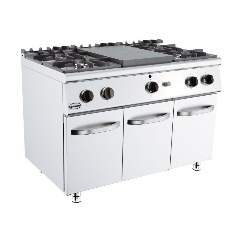 Professional Gas Range 700 - 4 Burners - CombiSteel