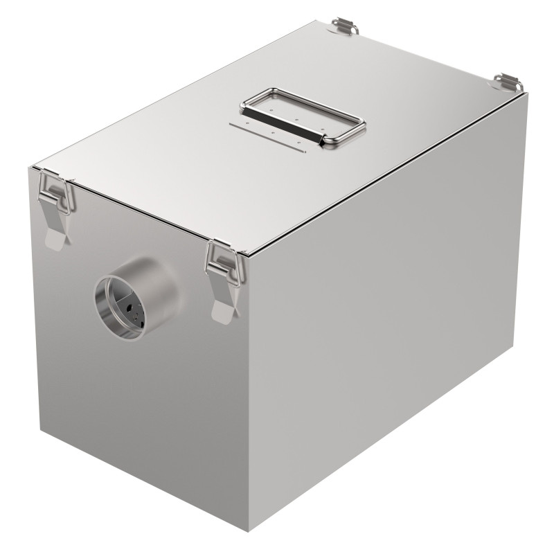 Stainless Steel Grease Trap - 38 L - CombiSteel