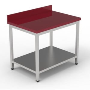 Schneidetisch mit abnehmbarem Regal - 1200 x 700 - CombiSteel