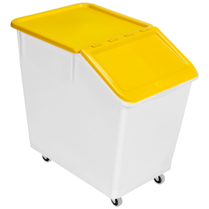 Lid for Ingredient Bin 40 L - Yellow - Gilac