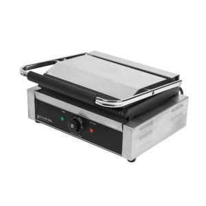 Grill Panini Pro 2200 W Grooved 340x220 mm Stainless Steel