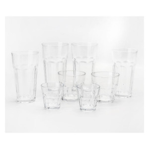 Traditionelles Glas 25 cl - Set mit 6 Stück - Dynasteel