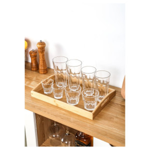 Traditionelles Glas 25 cl - Set mit 6 Stück - Dynasteel