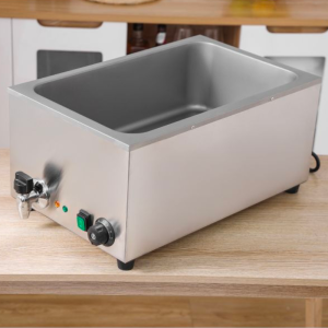 Professional GN 1/1 bain-marie with drain - Dynasteel