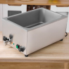 Professionelles Bain-Marie GN 1/1 mit Ablauf - Dynasteel