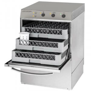 Professioneller Geschirrspüler Dynasteel Aufbereitet mit Dosierer und Pumpe - 50x50 cm