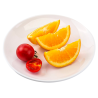 Runder Melaminteller Ø 17,7 cm Weiß - Set von 10