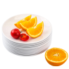 Round Melamine Plate - Ø 17.7 cm - Set of 10 - Dynasteel